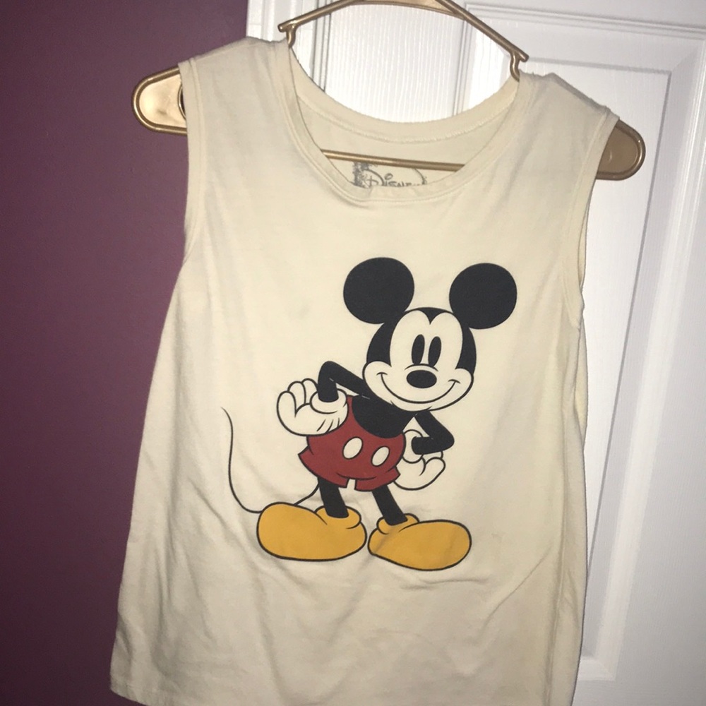 mickey mouse muscle tee